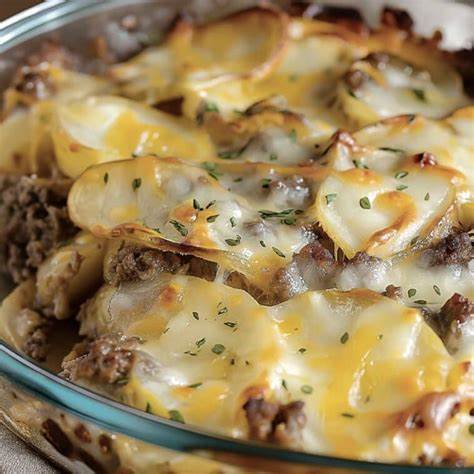 Southern Comfort- Beef & Potato Casserole