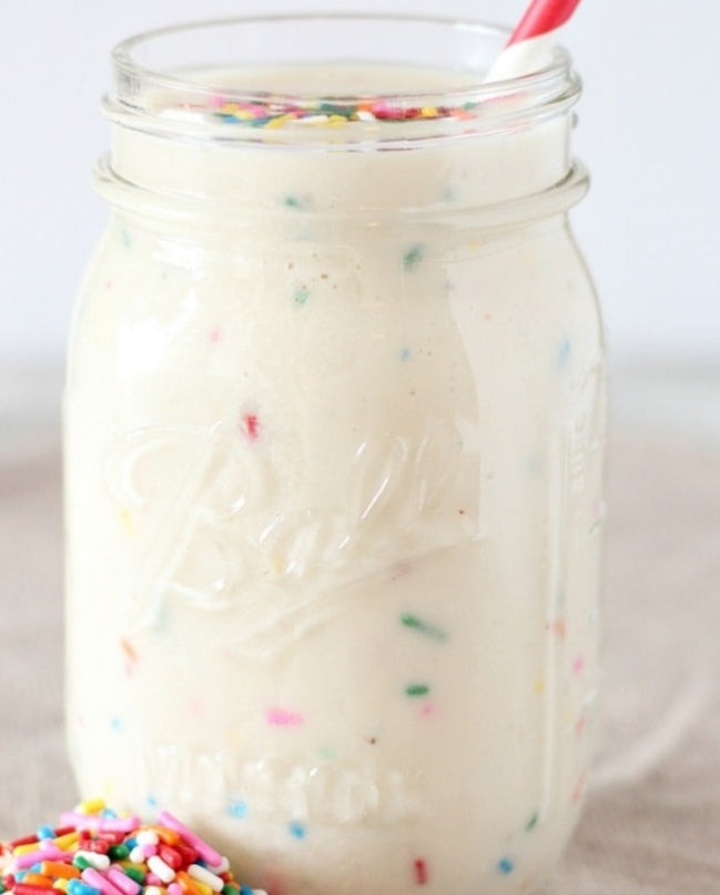 NEW! Vanilla Birthday Cake Protein Shake
