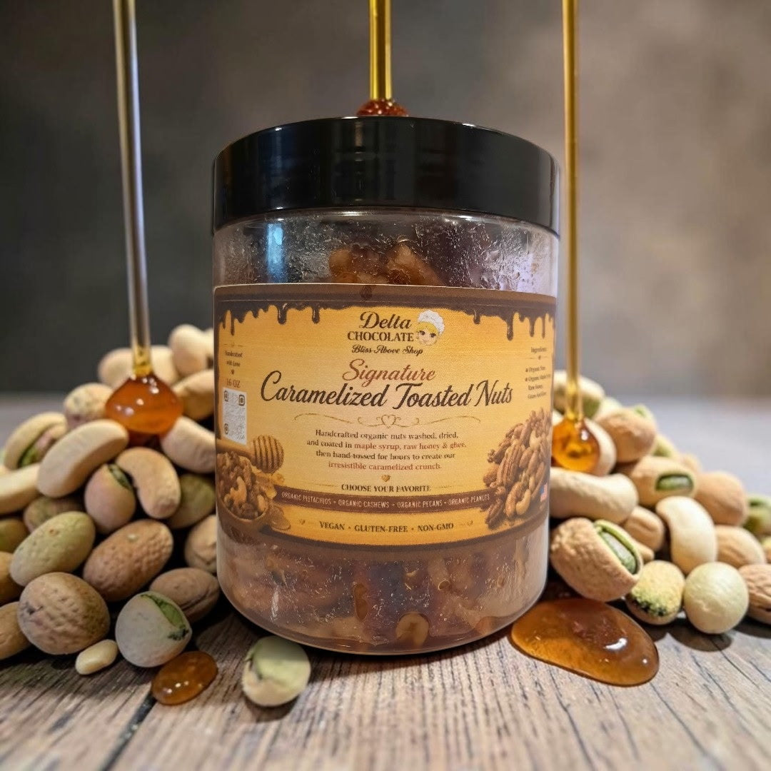 Fall Toasted Carmelized Nuts