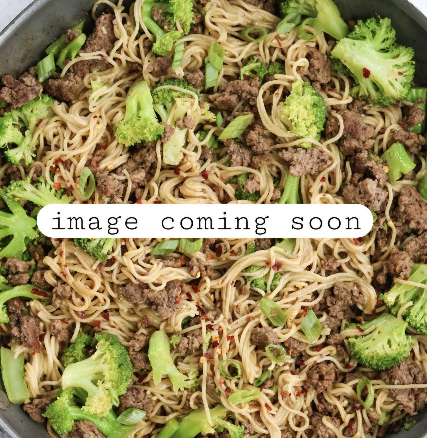 Mongolian Beef & Broccoli Noodle Stir Fry