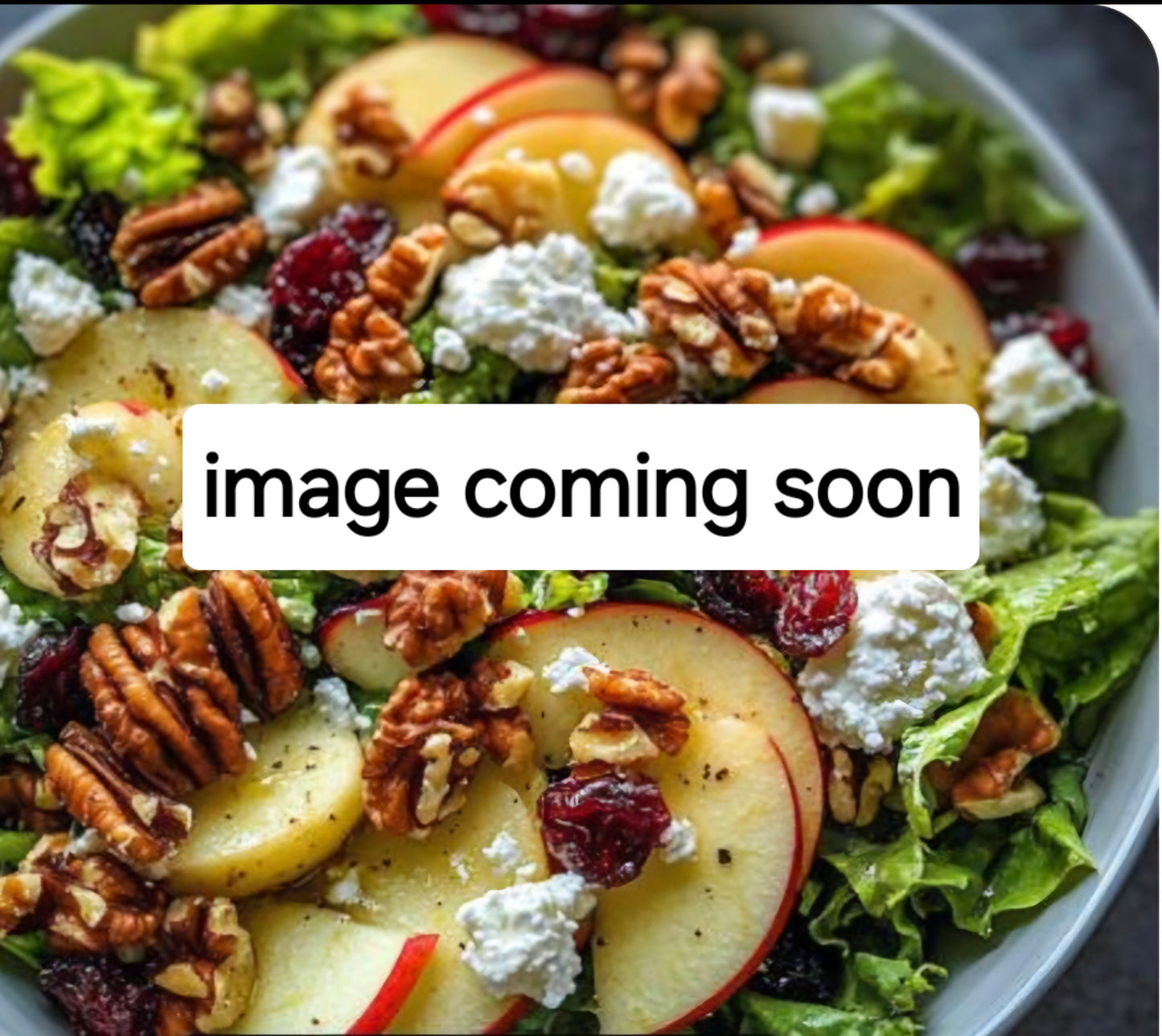 Honeycrisp Apple, Toasted Pecan & Feta Salad