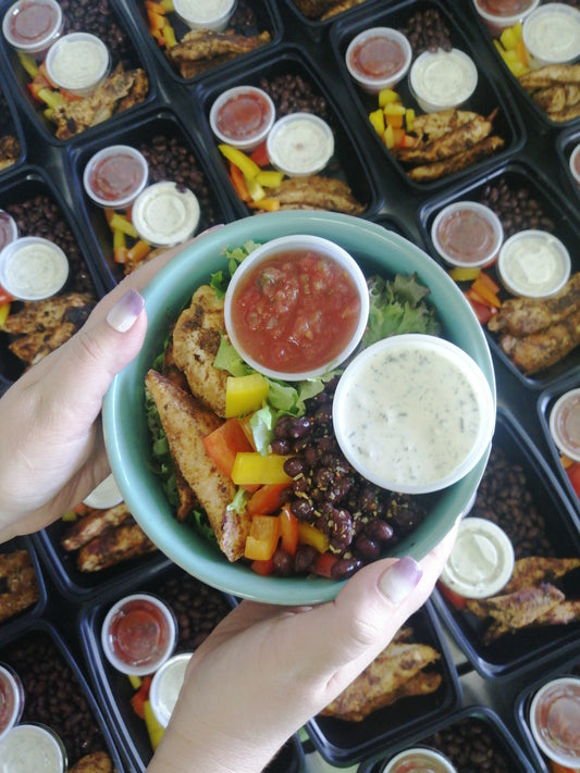 Grilled Chicken Taco Salad - Lunch