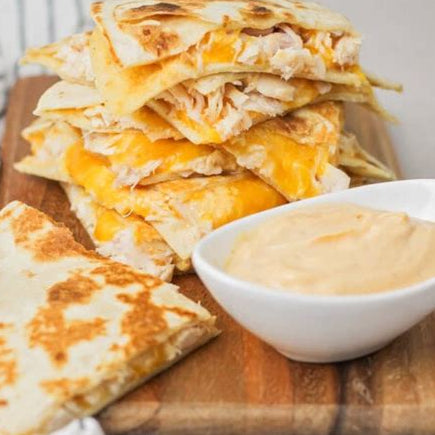 Chicken Bacon Ranch Quesadilla