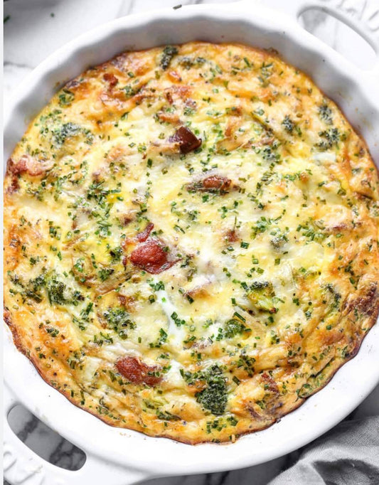 Quiche | Meat Lovers Bacon + Sausage