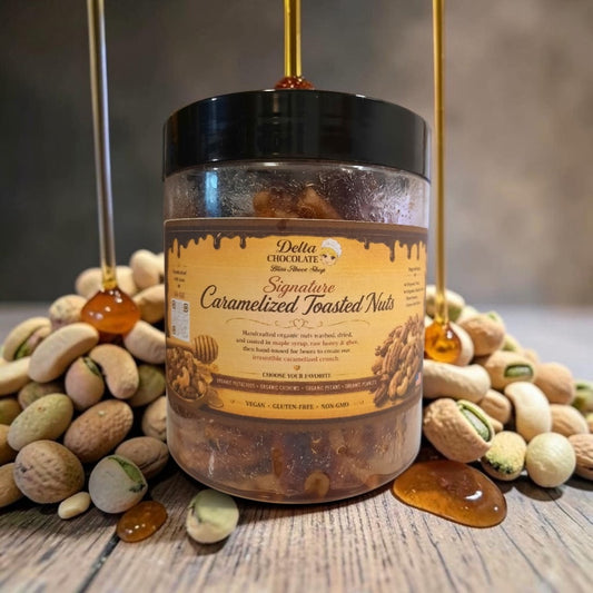 Fall Toasted Carmelized Nuts