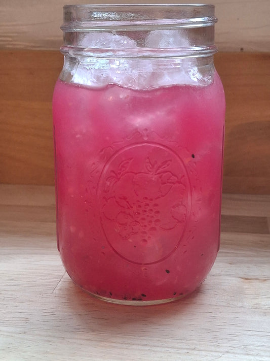 NEW! Dragon Fruit, Passion fruit, & guava lemonade