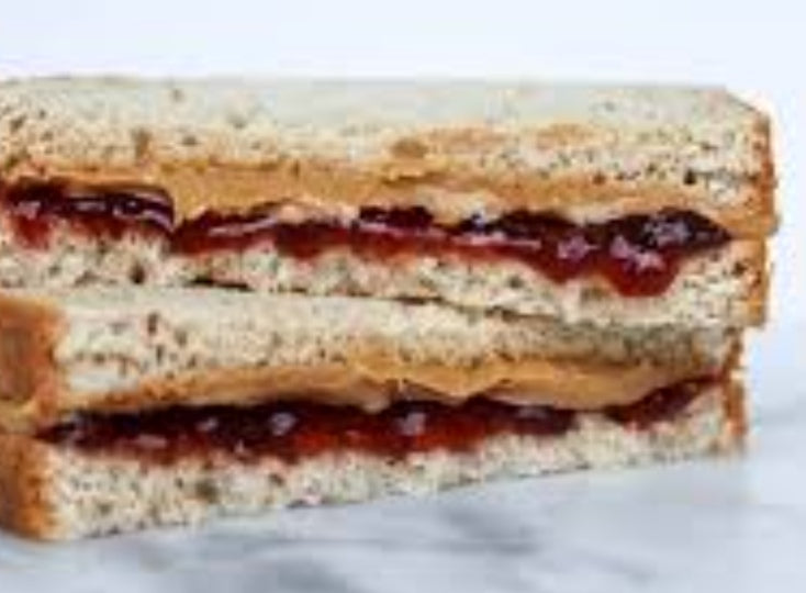 (4) Peanut Butter & Jelly Sandwiches - A La Carte